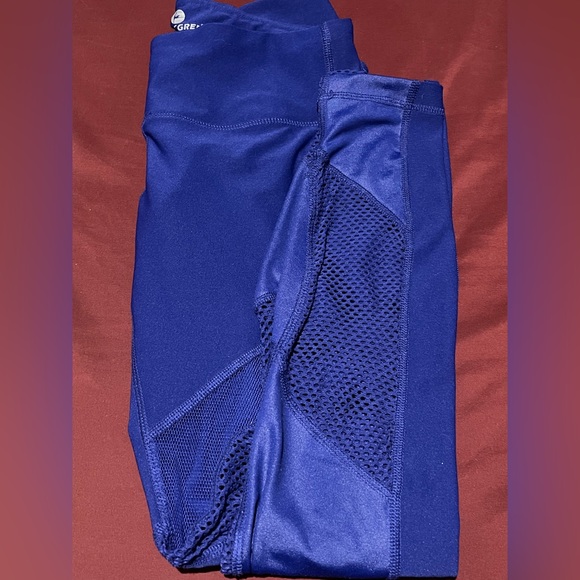 90 degree cobalt blue workout pants, leggings, yoga, blue athletic pants - Picture 5 of 6